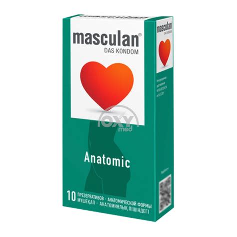 Презервативы Masculan №10 4 Анатомические - купить в Ташкенте онлайн по ...