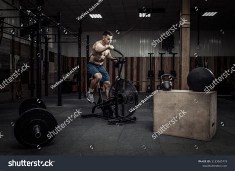 Powerful Muscular Male Athlete Naked Torso Stock Photo Edit Now 2113165778