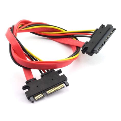 Kabel Sata Pin Data Power Extension Hdd Male To Female Pin