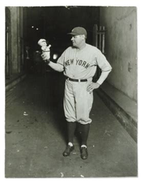 Babe Ruth Jacob Ruppert Wire Photograph X