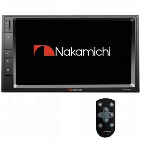 Autoradio NAKAMICHI NAM1610 pantalla táctil 7"