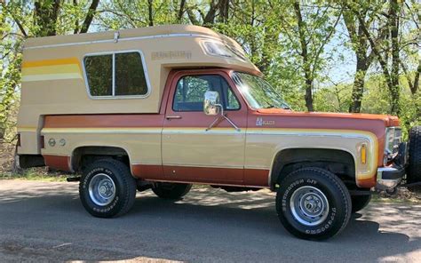 Rare Factory Camper Chevrolet Blazer Chalet Barn Finds