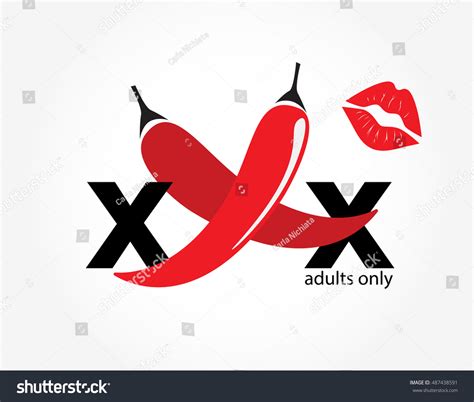 Red Hot Chili Peppers Lips Mark Stock Vector Royalty Free Shutterstock