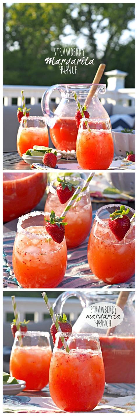 Strawberry Margarita Punch So Easy And Delicious Make This For Every