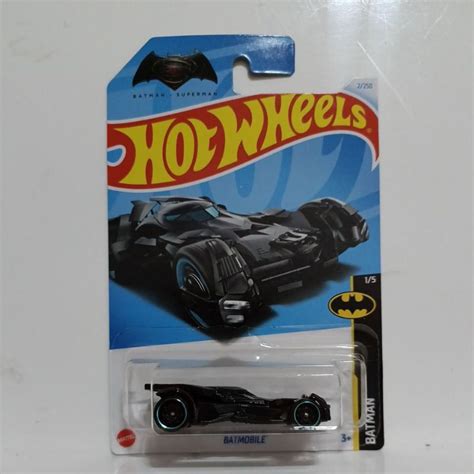 Hot Wheels Batmobile Batman V Superman Shopee Malaysia