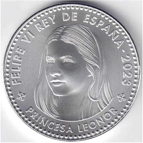 2023 40 Euros España Princesa Leonor Filatelia y Numismática Ogando