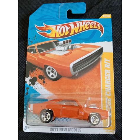 Hot WHEELS DODGE CHARGER R T ORANGE Shopee Malaysia