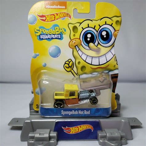 Hot Wheels Bob Esponja SpongeBob Hot Rod Rara Shopee Brasil