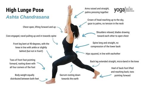 Lunge Yoga Pose