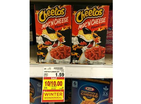 Cheetos Mac N Cheese Flamin Hot Is ONLY 1 00 At Kroger Kroger Krazy