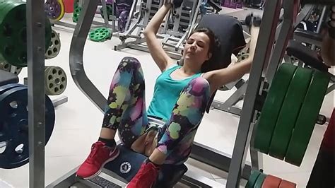 GYM Day Special GYM Leggings For PUBLIC Pussy Flash PussyCloseup