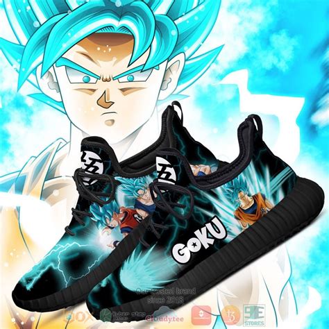 Hot Goku Saiyan Blue Dragon Ball Anime Reze Sneaker Express Your Unique Style With Boxboxshirt