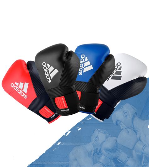 Luva De Boxe Adidas Hybrid Fixa O Dupla De Punho