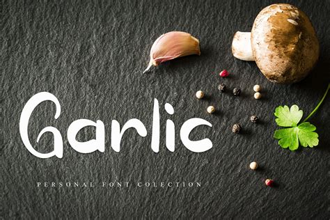 Garlic Font By Babyart · Creative Fabrica