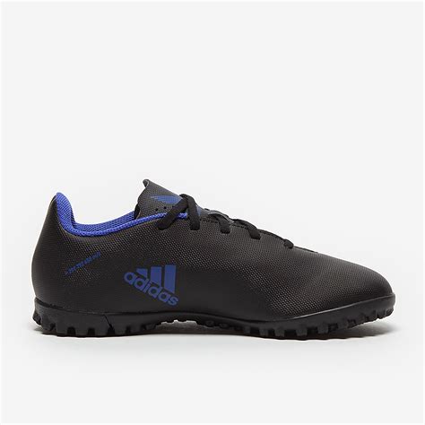 adidas X Speedflow 4 TF para niños Negro Tinta Amarillo Negro