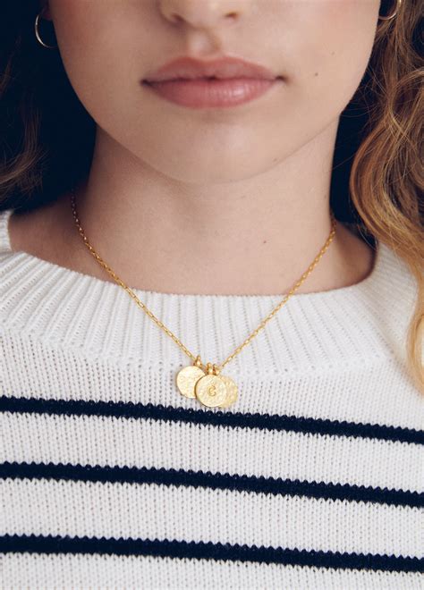 Initials Tabs Necklace