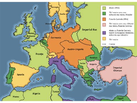 Primul Război Mondial Cauze Cronologie Tabere Twinkl