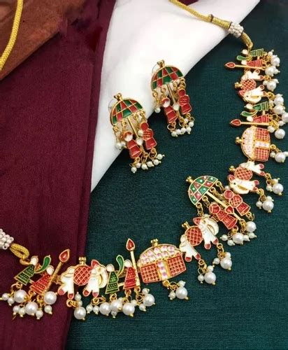 Royal Gold Plated Doli Barat Jewellery Set At Rs 59900 Hyderabad Id