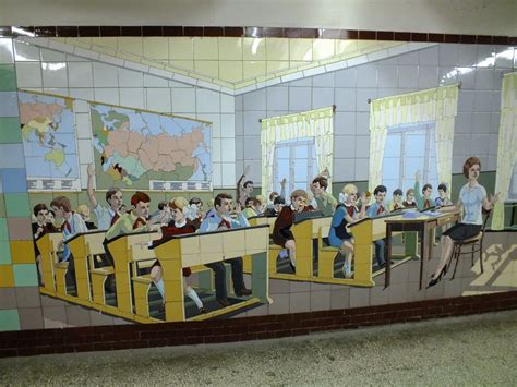 Мозаика в подземных переходах | Ростов-на-Дону