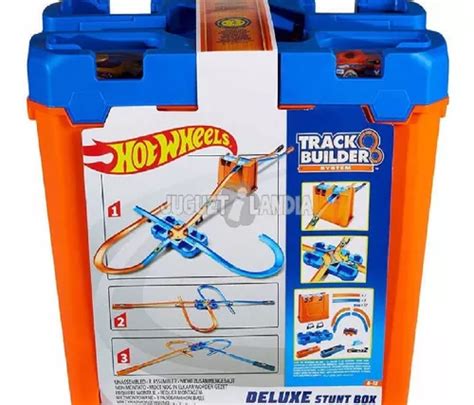 Pista Hot Wheels Track Builder Deluxe Stunt Box Mattel Env O Gratis