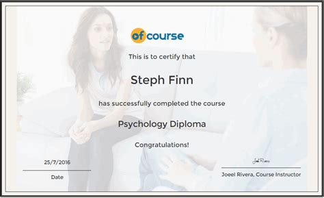 Online Psychology Diploma Course Uk