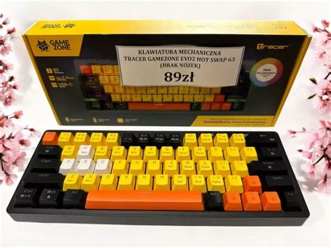 KLAWIATURA MECHANICZNA TRACER GAMEZONE EVO HOT SWAP BRAK NÓZEK Sklep Opinie Cena w Allegro