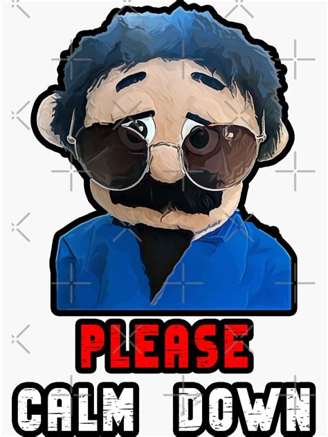 "Awkward Puppets Diego Sticker" Sticker by BDCSTYLE | Redbubble