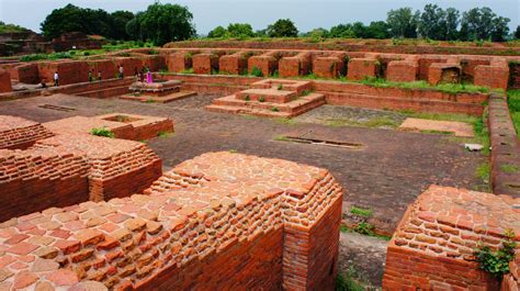Unesco Archeologische Site Van Nalanda Mahavihara Universiteit Van