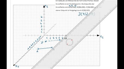 Zeichnen In 3D Koordinatensystem Anwendungsaufgabe Teil 1 4 YouTube