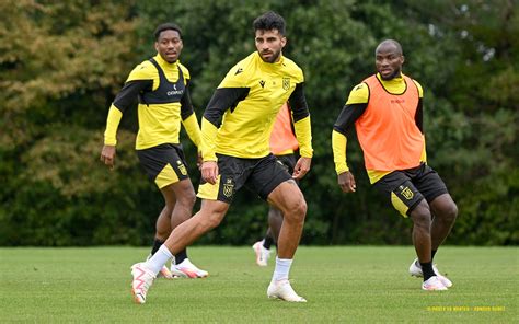 Fc Nantes Conf Rence De Presse Adson C Mert Et Abline Vus Par P