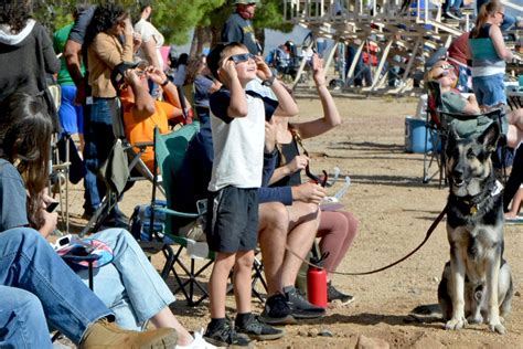 Dvids Images The 2023 Solar Eclipse Captivates The White Sands
