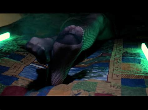 Perfect Toes Peeking Through Sexy Fishnets XVIDEOS