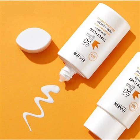Kem chống nắng dưỡng ẩm BABE Super Fluid Mattifying sunscreen Chiaki vn