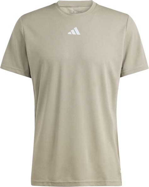 ADIDAS Own The Run Cooler T Shirt Met Korte Mouwen Heren Silver