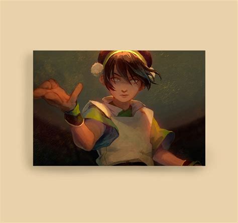 Avatar Blind Bandit toph Poster Print - Etsy