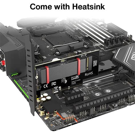 Купити Перехідник Адаптер PCI-E на M.2 NVMe SSD JEYI SK4 PCIе 4.0/3.0 ...