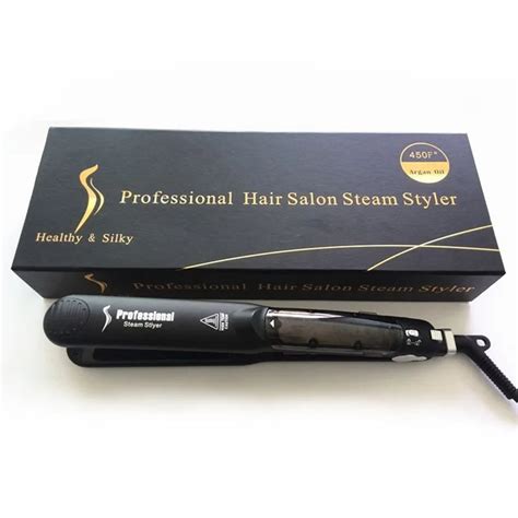 Lisseur Cheveux Vapeur Stock Professional Salon Styler Titanium Ceramic ...