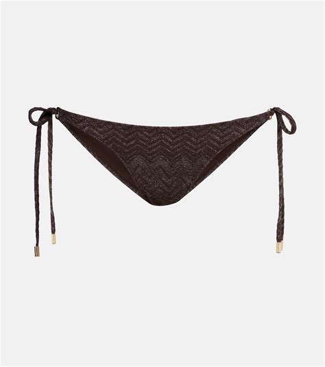 Key West Bikini Bottoms In Brown Melissa Odabash Mytheresa