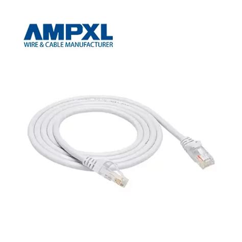 CABLE DE RED UTP AMPXL PATCH CORD BLANCO CAT6 3mts TECNIT