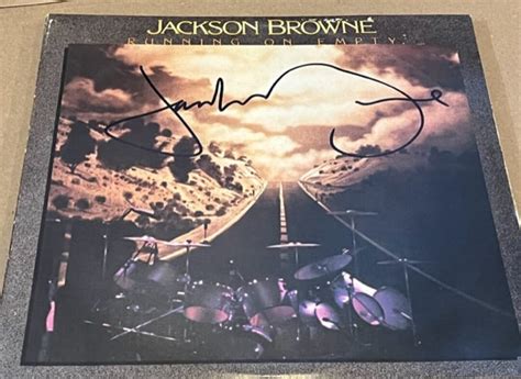 Jackson Browne Signed Autographed Vintage Running On Empty Etsy