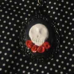 Polymer Clay Skull Cameo How To Make A Cameo Jewelry Making And