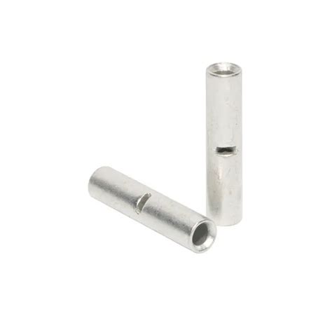 Bn Copper Tube Electrical Cable Terminals Non Insulated Joint Naked Butt Connectors Non