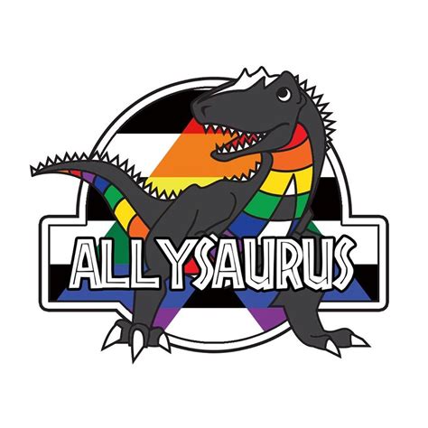 Pridosaurs Queer Dinosaur Art