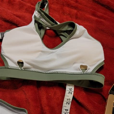 Blooming Jelly Swim Womens High Waisted Crop Top Cheeky High Rise Bathing Suit Bikini Poshmark