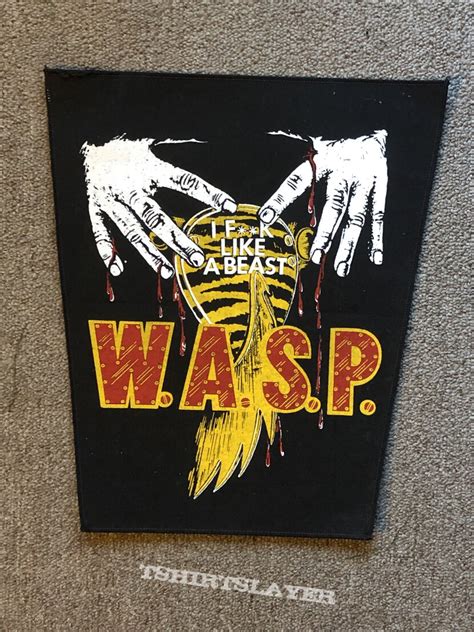 W A S P I Fuck Like A Beast Tshirtslayer Tshirt And Battlejacket Gallery