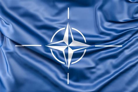 Флаг НАТО купить в интернет магазине или на заказ
