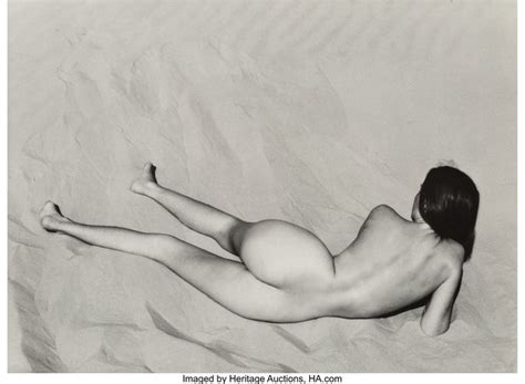 Edward Weston Nude On Sand Oceano Printed Later Artsy