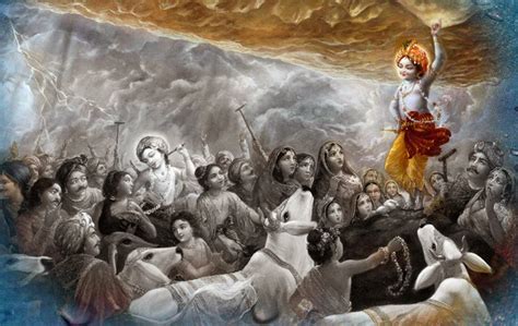 Jai Radhe Jai Krishna Jai Vrindavan: Shri Krishna taking up Govardhan Hill and crushing ego of Indra