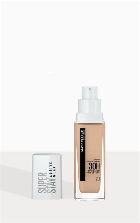 Maybelline Superstay Active Wear Full Coverage Hour Long Lasting Foundation Classic Nude