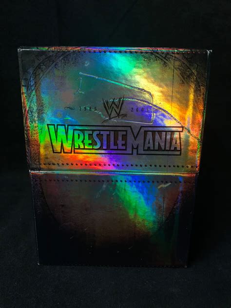 Wwe Wrestlemania 1985 2005 The Complete Anthology Dvd Box Set